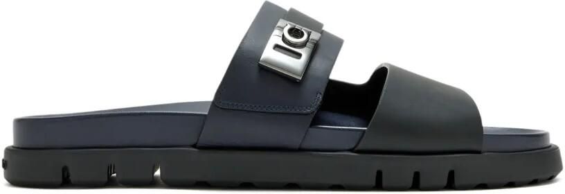 Ferragamo Hug sandalen met gesp Blauw