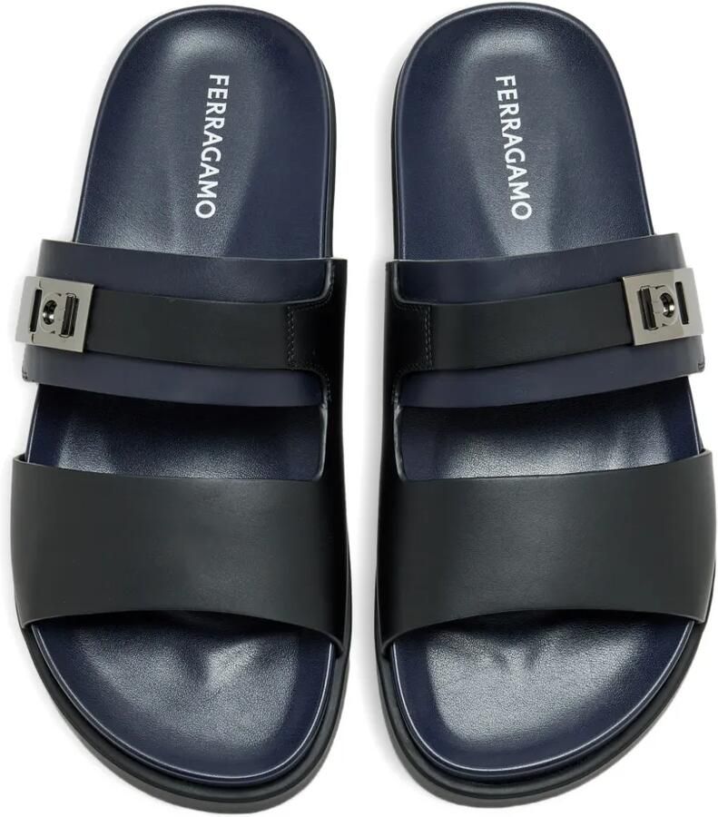 Ferragamo Hug sandalen met gesp Blauw - Foto 2