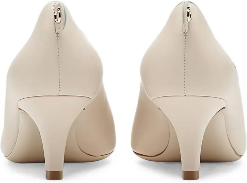 Ferragamo Judy pumps met puntige neus Wit - Foto 3