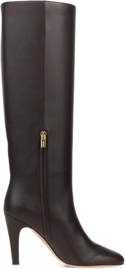 Ferragamo Knielaarzen Bruin - Foto 2