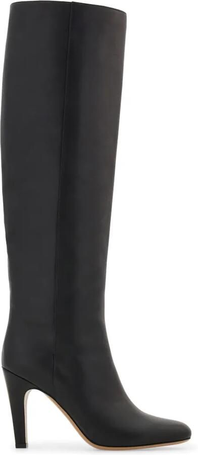Ferragamo Knielaarzen Zwart