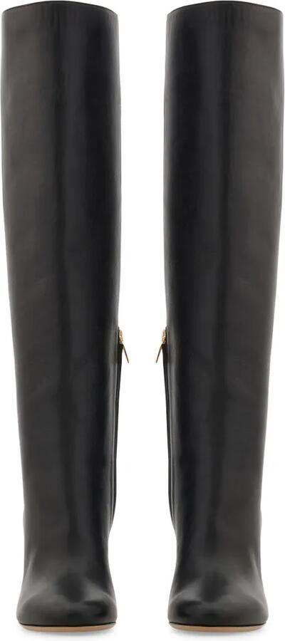 Ferragamo Knielaarzen Zwart - Foto 3