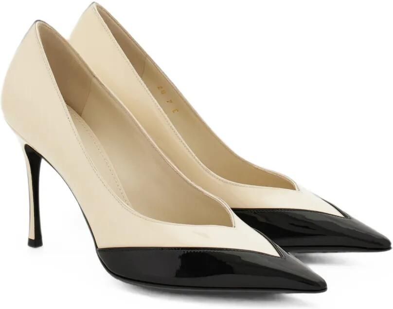 Ferragamo Lakleren pumps Beige - Foto 5
