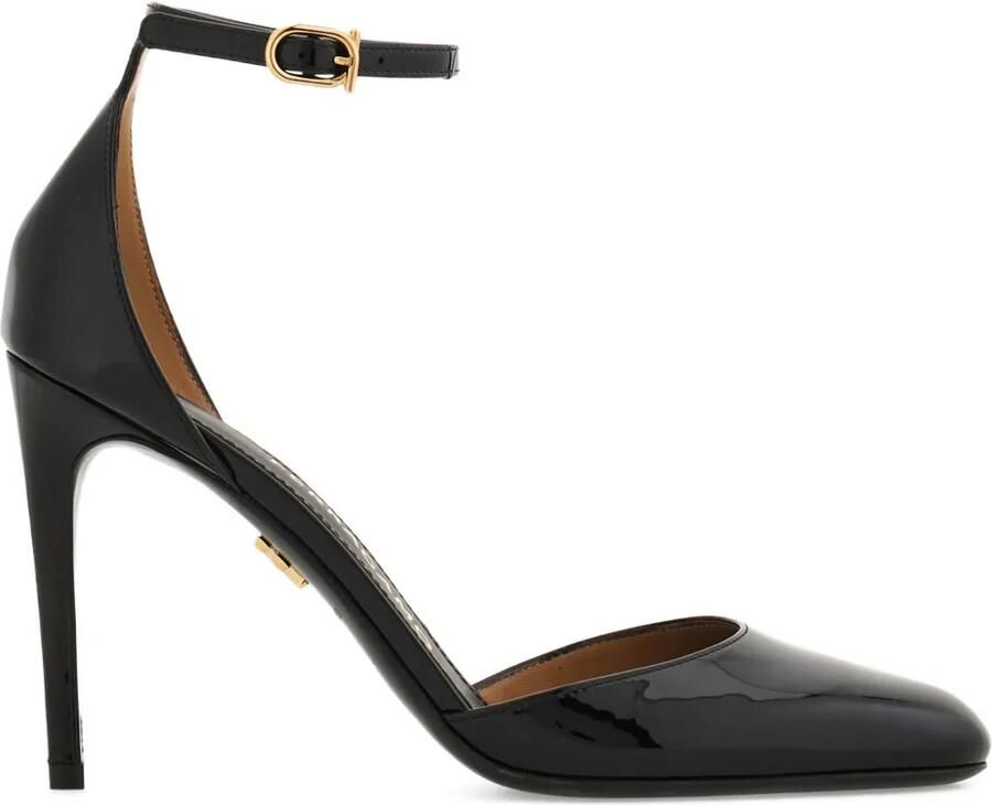Ferragamo Lakleren pumps Zwart