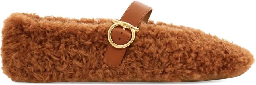 Ferragamo Lammy ballerina's Bruin