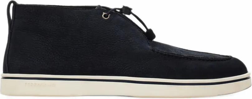 Ferragamo leather desert boots Blauw