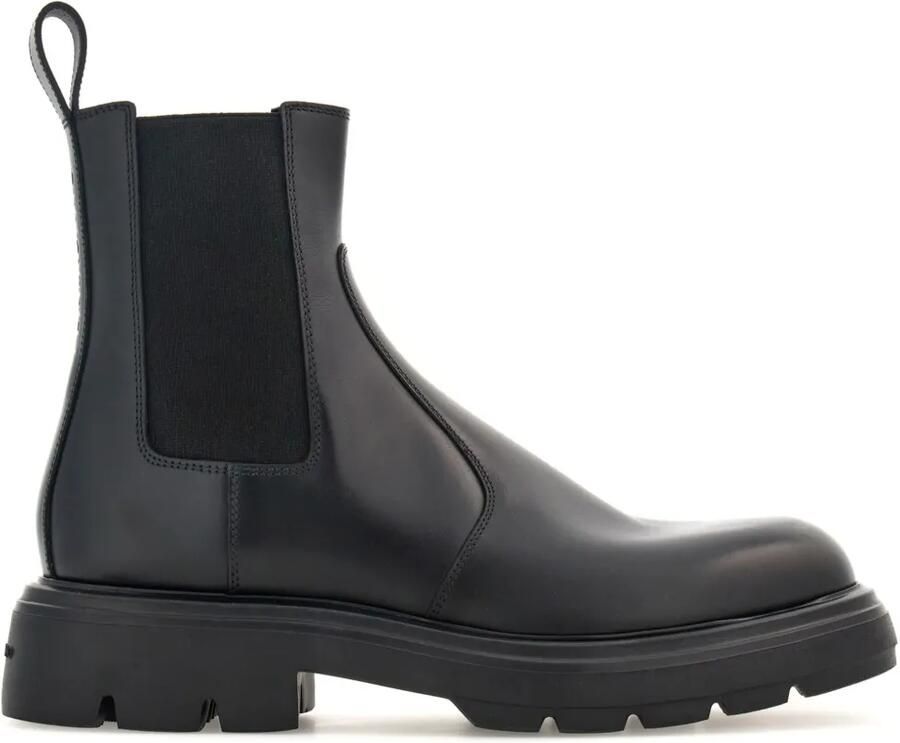 Ferragamo Leren laarzen Zwart