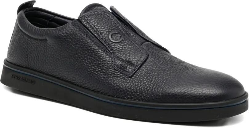 Ferragamo Leren loaders Zwart