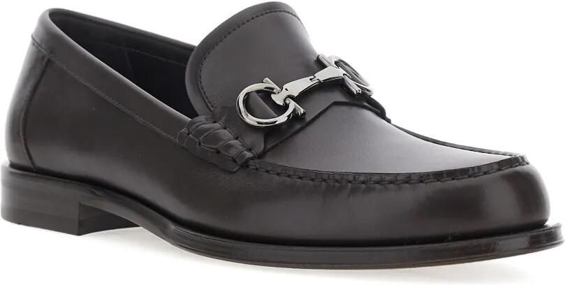 Ferragamo Leren loafers Bruin - Foto 2