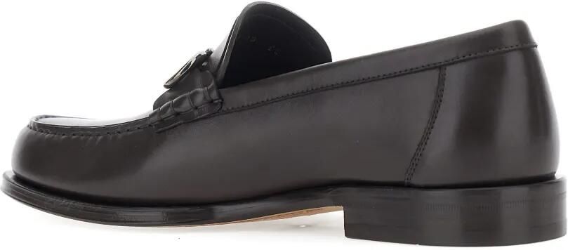 Ferragamo Leren loafers Bruin - Foto 3