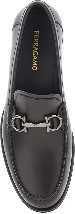Ferragamo Leren loafers Bruin - Foto 4