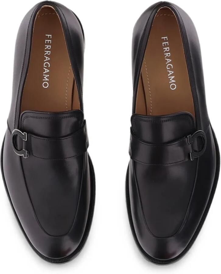 Ferragamo Leren loafers Bruin - Foto 3
