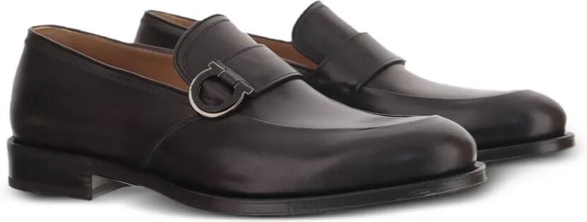 Ferragamo Leren loafers Bruin - Foto 5