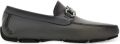 Ferragamo Leren loafers met Gancini-bit Grijs - Grijs
