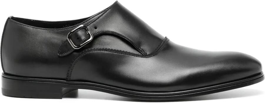 Ferragamo Leren loafers Zwart