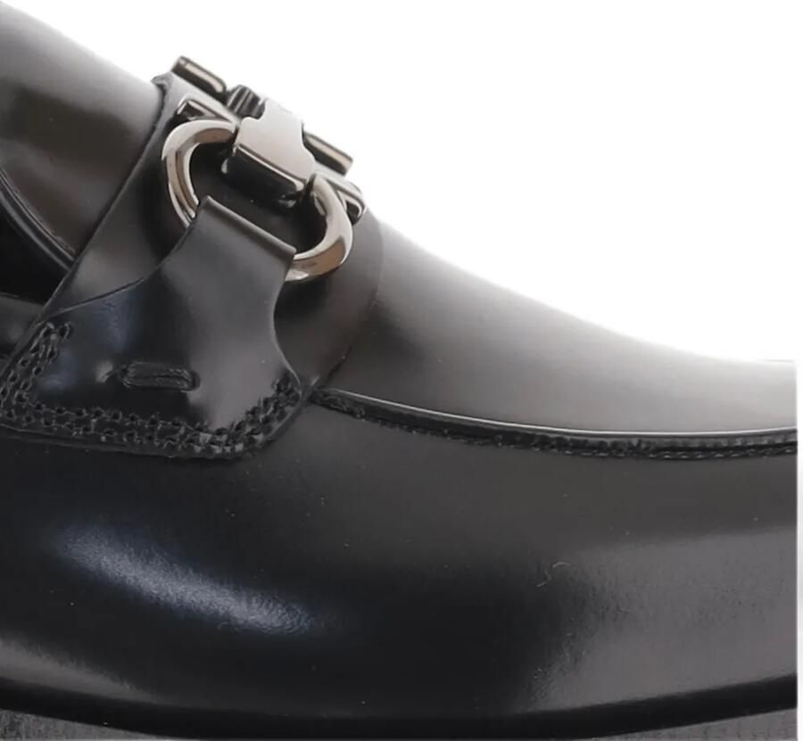 Ferragamo Leren loafers Zwart - Foto 2