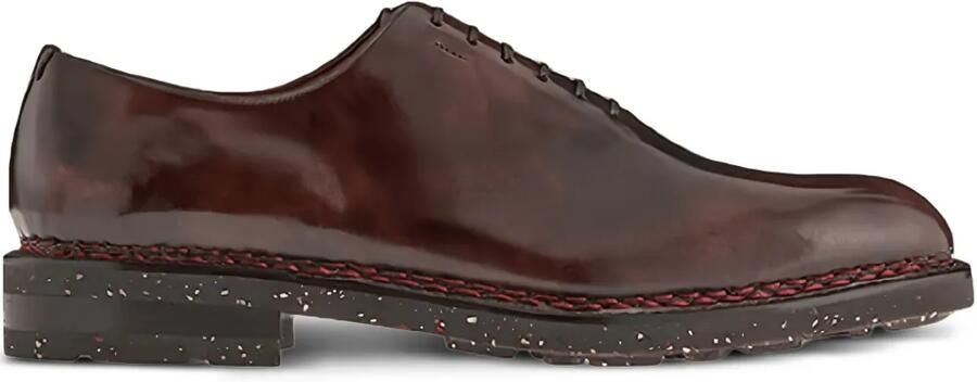 Ferragamo Leren Oxford schoenen Bruin