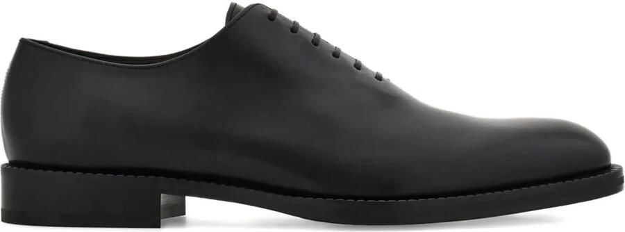 Ferragamo Leren Oxford schoenen Zwart