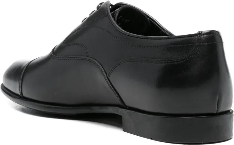 Ferragamo Leren Oxford schoenen Zwart - Foto 3