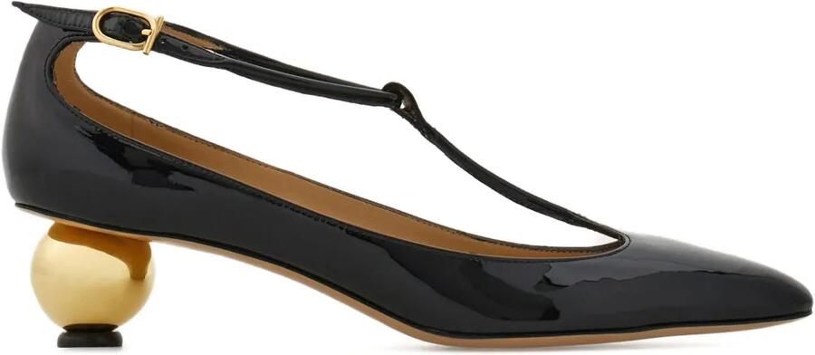 Ferragamo Leren pumps Zwart