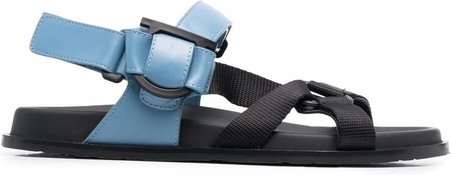Ferragamo Leren sandalen Blauw