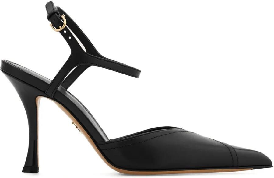 Ferragamo Leren sandalen Zwart