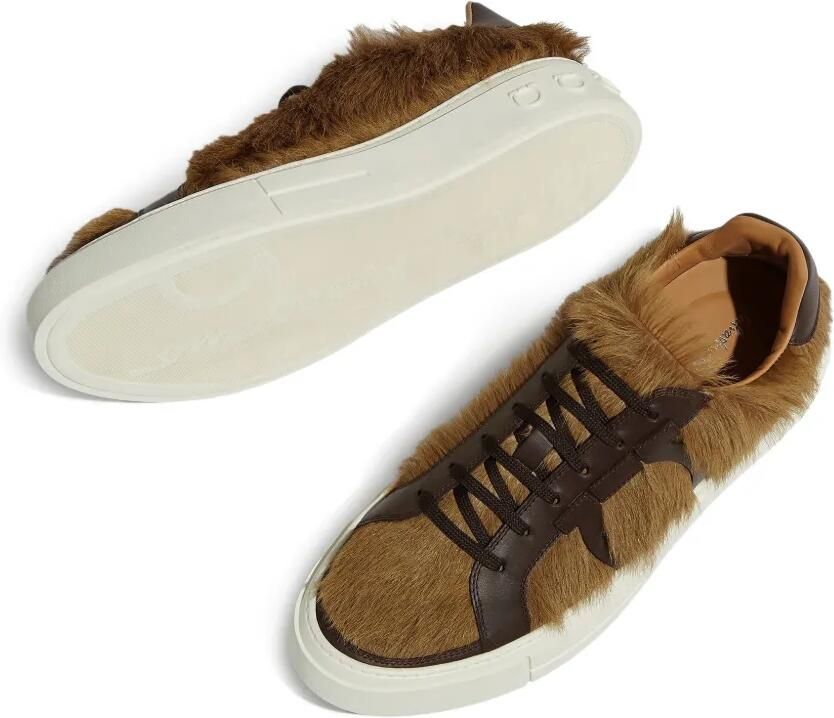 Ferragamo Leren sneakers Bruin - Foto 2