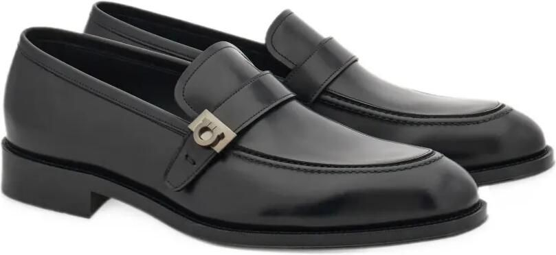 Ferragamo loafers with Hug buckle Zwart - Foto 2