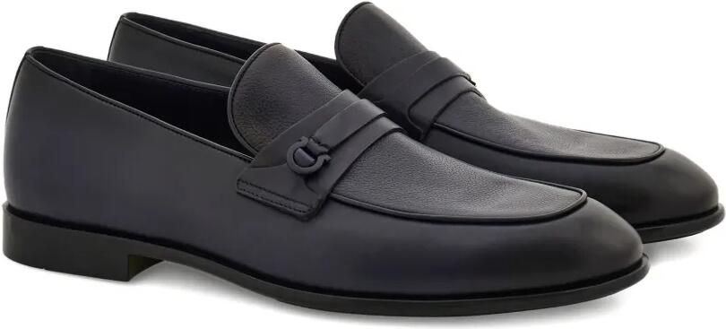 Ferragamo Loafers met gancini-detail Blauw - Foto 5
