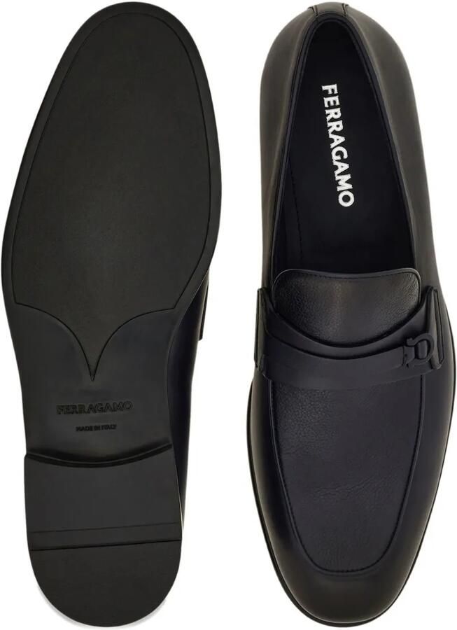 Ferragamo Loafers met gancini-detail Blauw - Foto 2