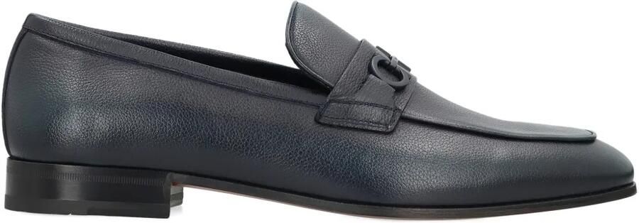 Ferragamo Loafers met gancini-detail Blauw