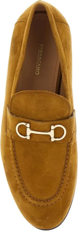 Ferragamo Loafers met gancini-detail Bruin - Foto 4
