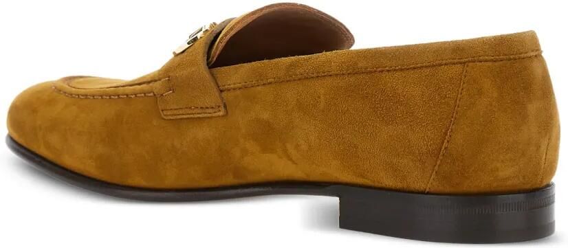 Ferragamo Loafers met gancini-detail Bruin - Foto 3