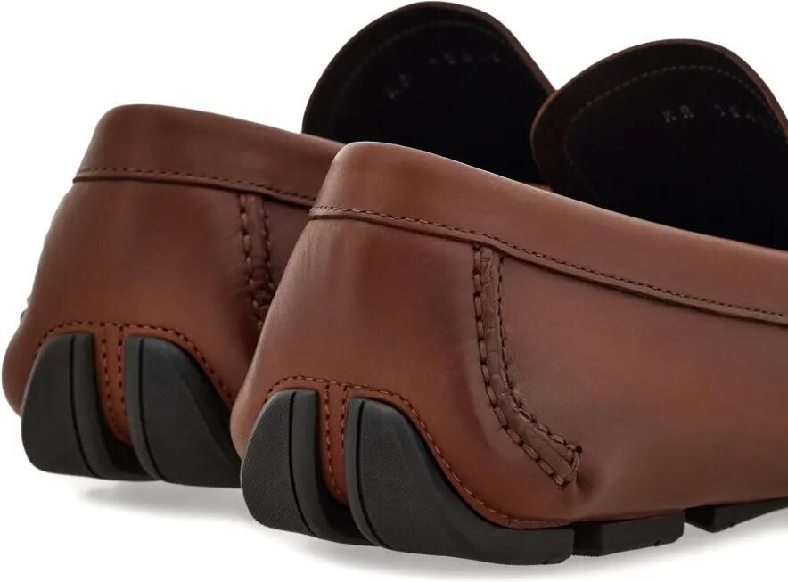 Ferragamo Loafers met Gancini-gesp Bruin - Foto 4
