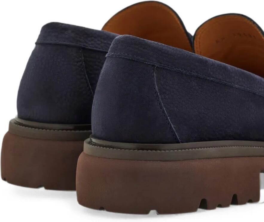 Ferragamo Loafers met Gancini ornament Blauw - Foto 2