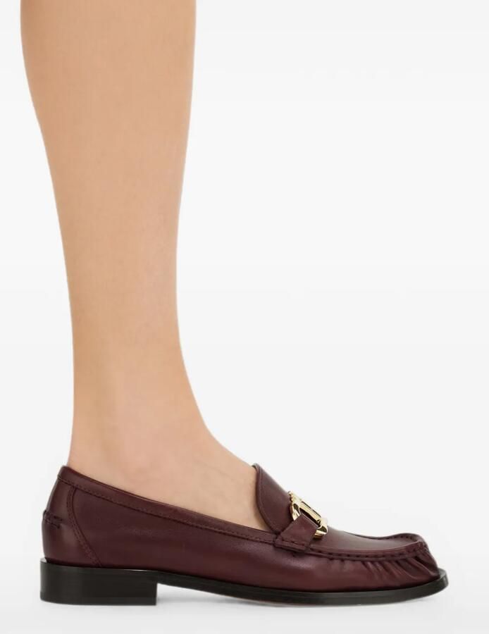 Ferragamo Loafers met Gancini-plakkaat Bruin - Foto 2