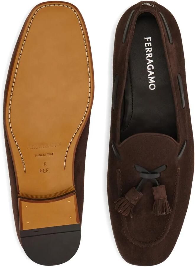Ferragamo Loafers met kwastje Bruin - Foto 2