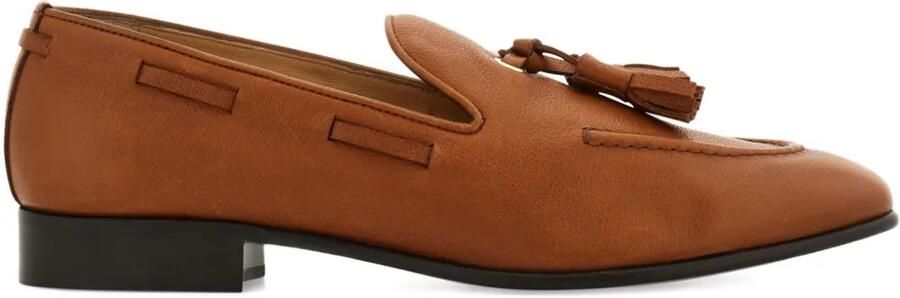 Ferragamo Loafers met kwastjes Bruin