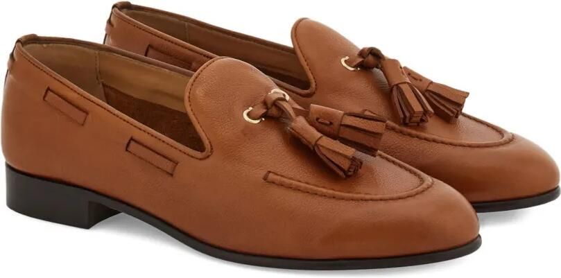 Ferragamo Loafers met kwastjes Bruin - Foto 4
