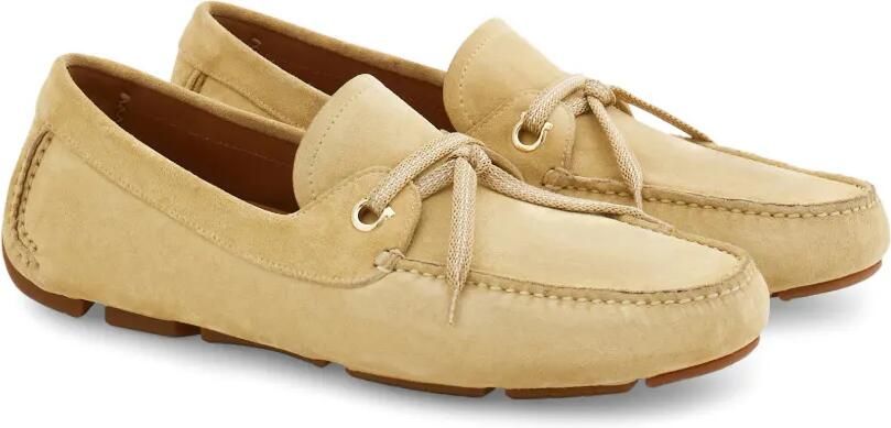 Ferragamo Loafers met veters Beige - Foto 5