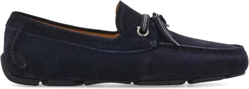 Ferragamo Loafers met veters Blauw