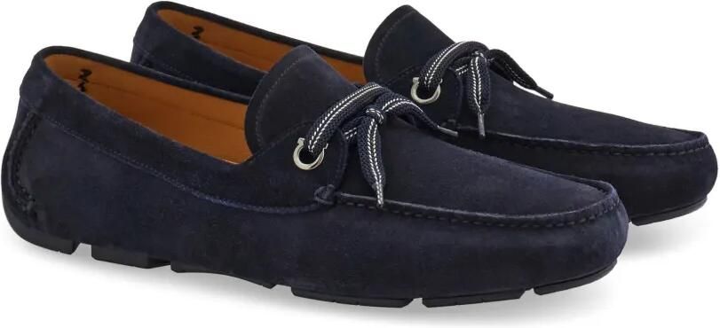 Ferragamo Loafers met veters Blauw - Foto 4