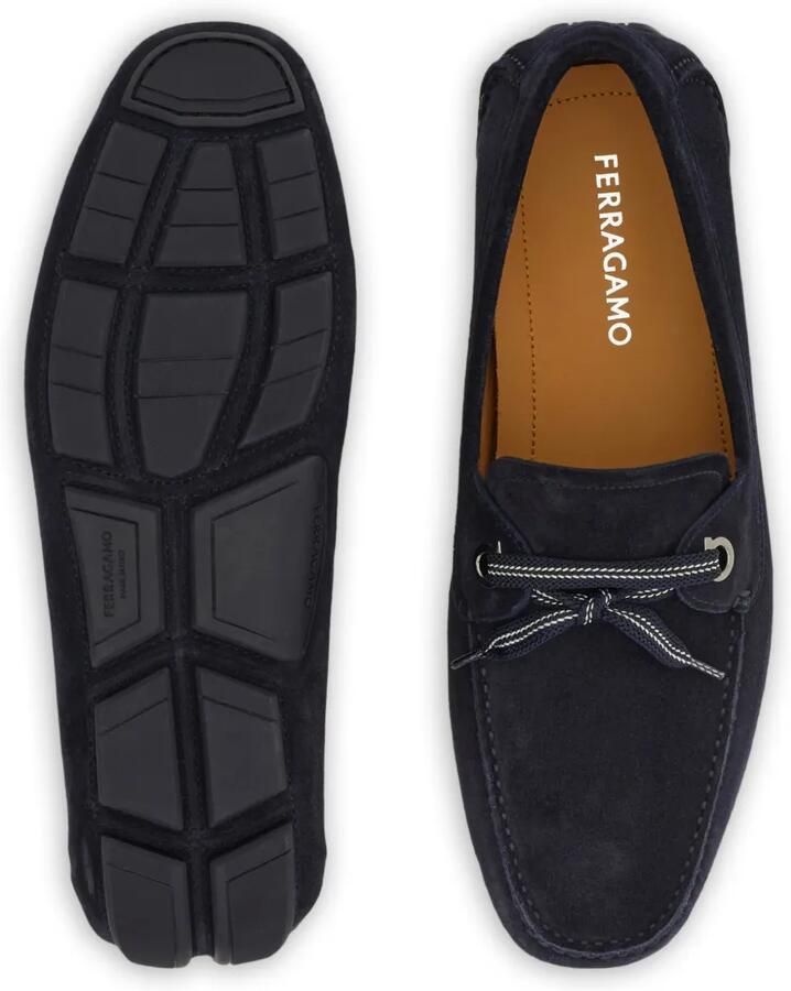 Ferragamo Loafers met veters Blauw - Foto 2