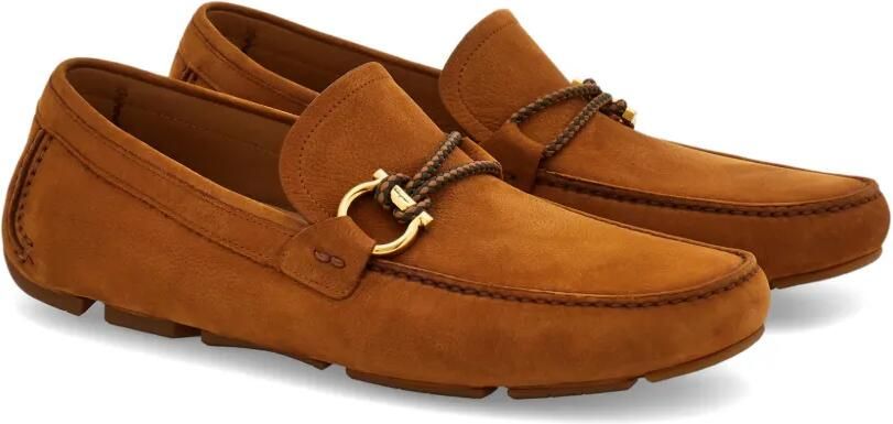 Ferragamo Loafers met vierkante neus Bruin - Foto 5