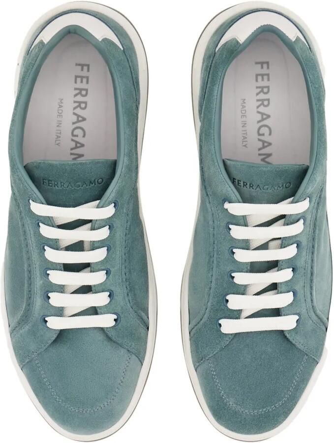 Ferragamo low-top sneakers Blauw - Foto 3