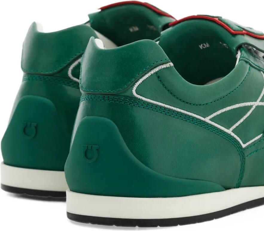 Ferragamo low-top sneakers Citymatch Capsule Groen - Foto 2