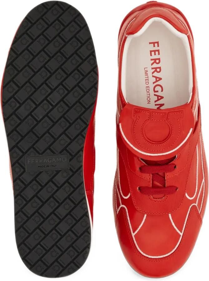 Ferragamo low-top sneakers Citymatch Capsule Rood - Foto 3