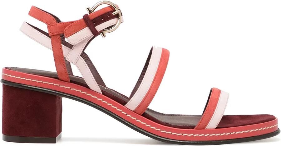 Ferragamo Maloy sandalen Rood