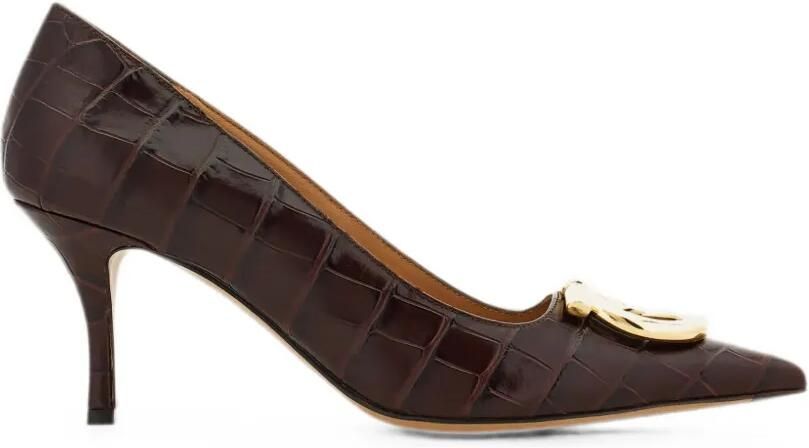 Ferragamo Maxi Gancini pumps Bruin