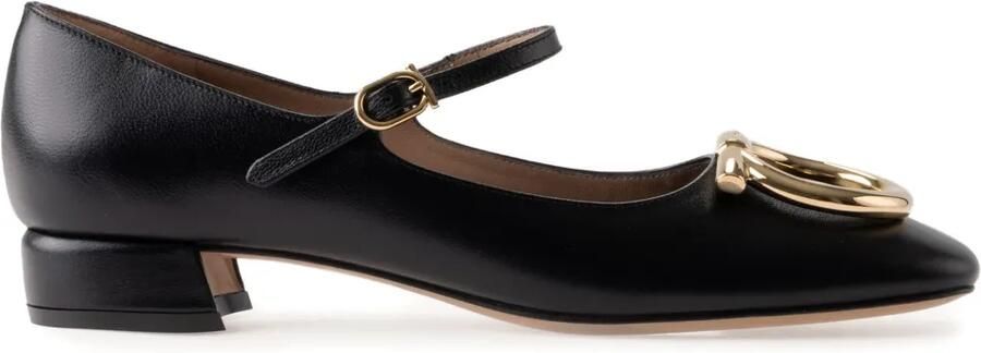 Ferragamo Maxi Gancini pumps Zwart
